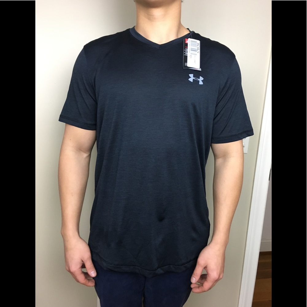 under armour t shirts men workout drifit
